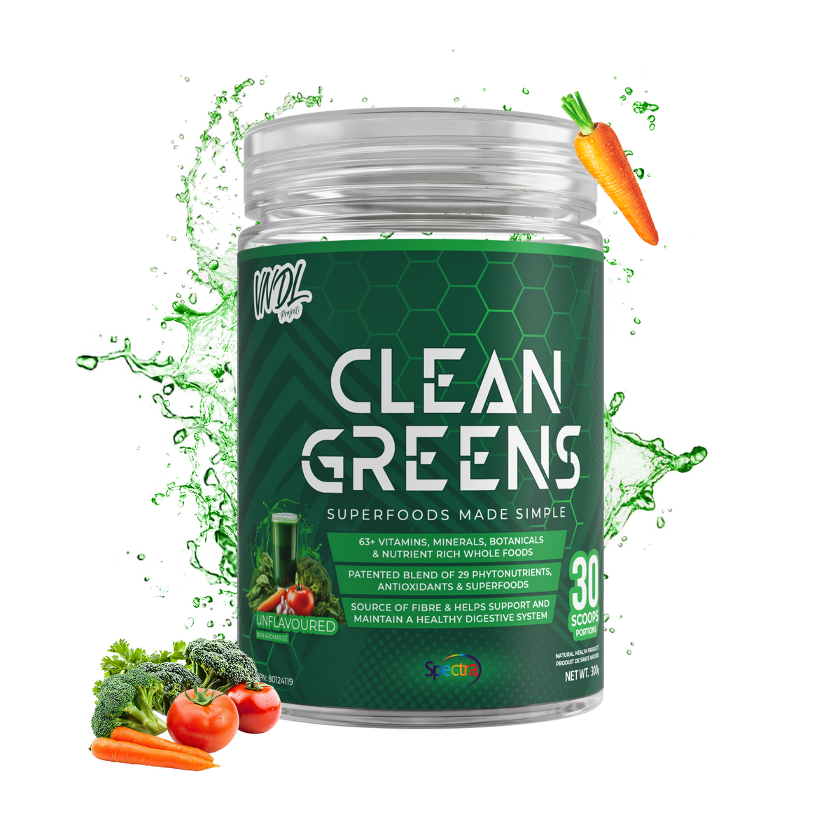 VNDL Project | Greens | Superfood | 30 Scoops