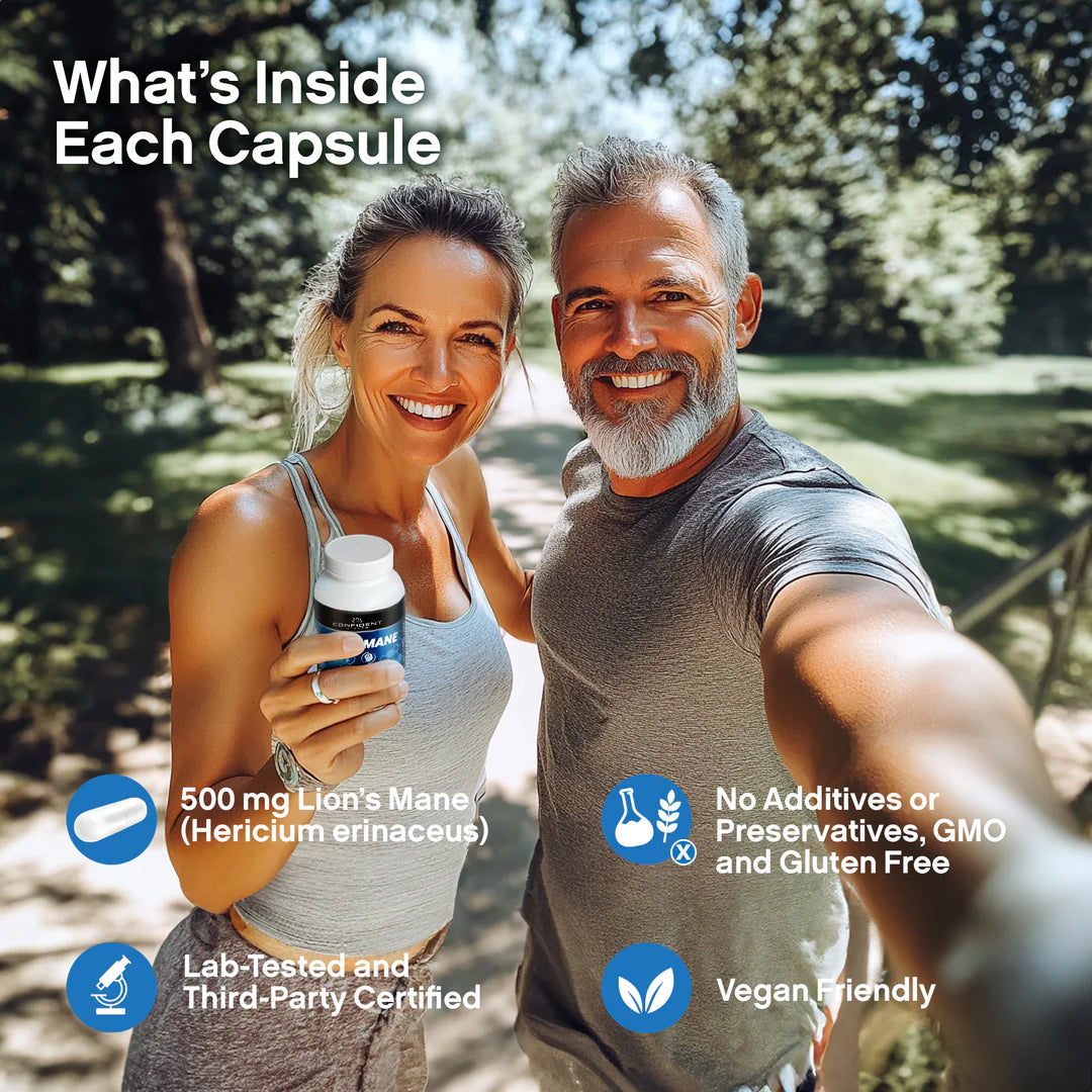 Confident Health | Lions Mane Extract | 500mg