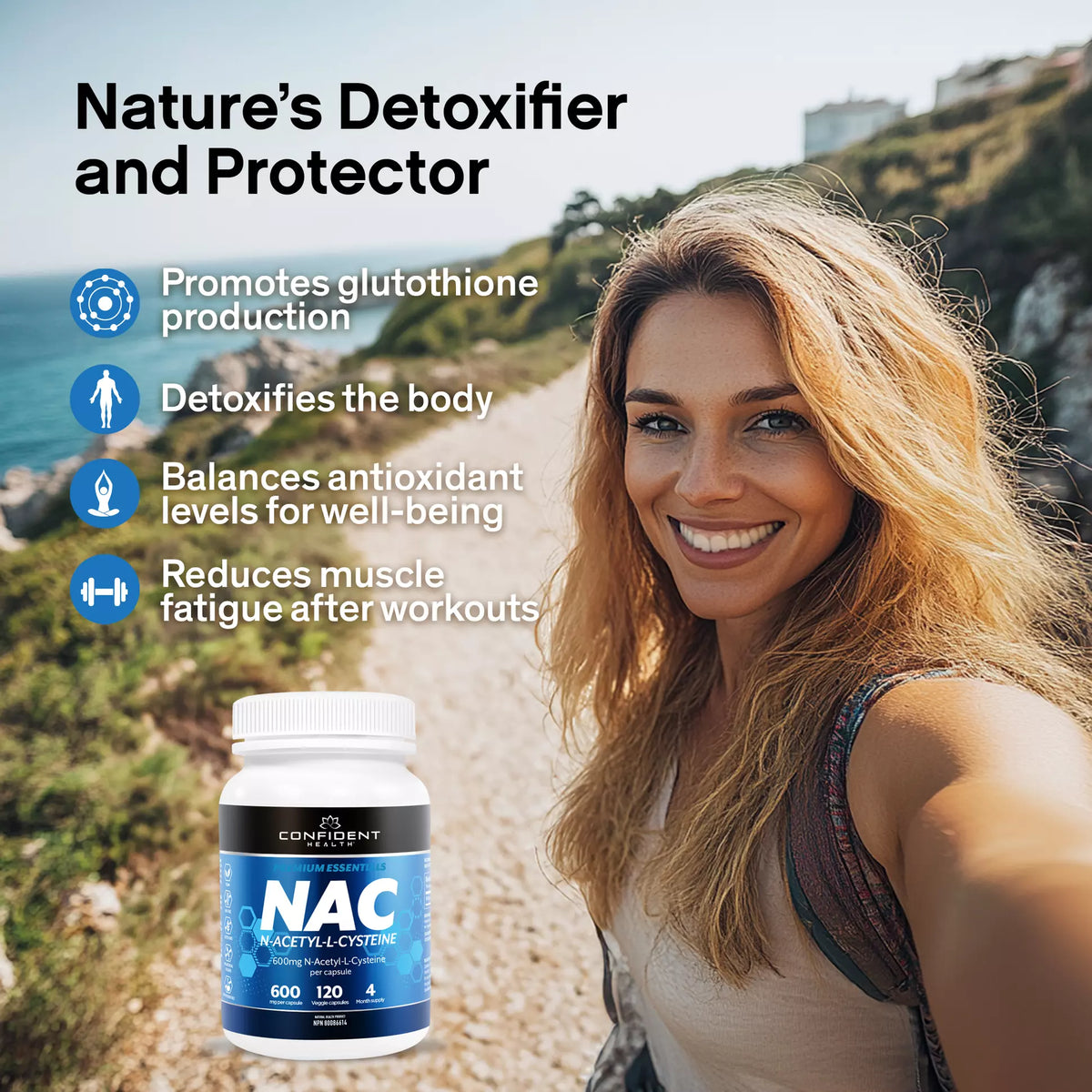 Confident Health | NAC | 600mg