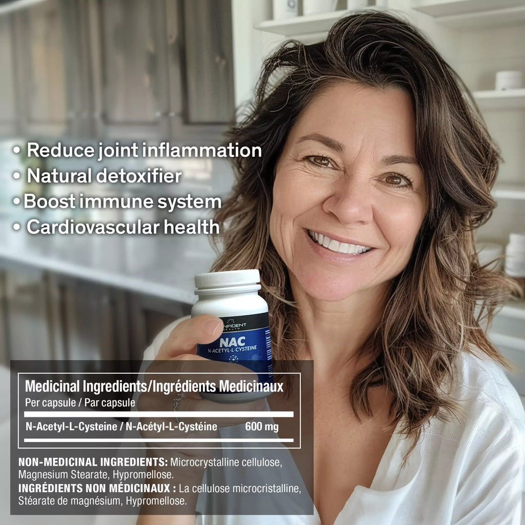 Confident Health | NAC | 600mg