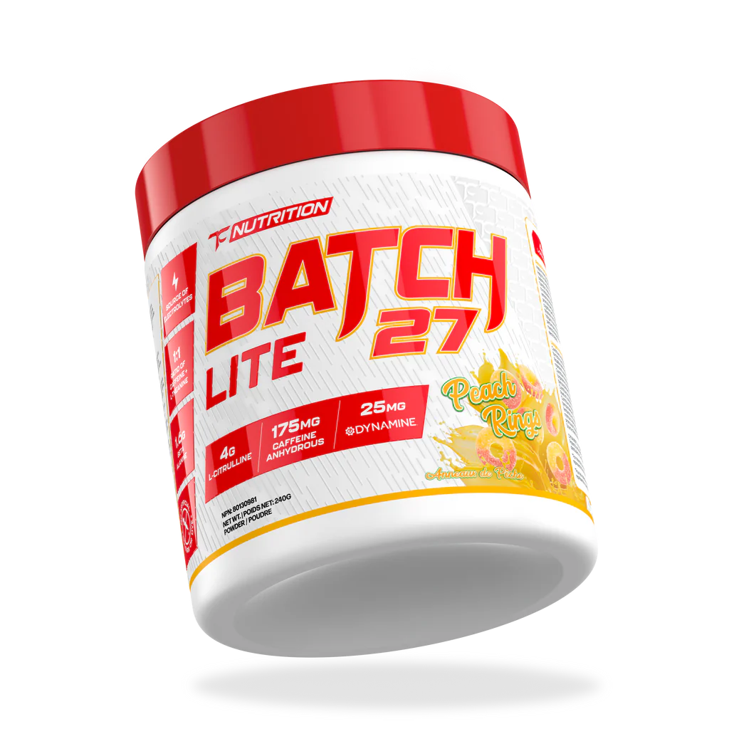 TC Nutrition | Batch 27 | LITE | Pre-Workout | 20 Servings