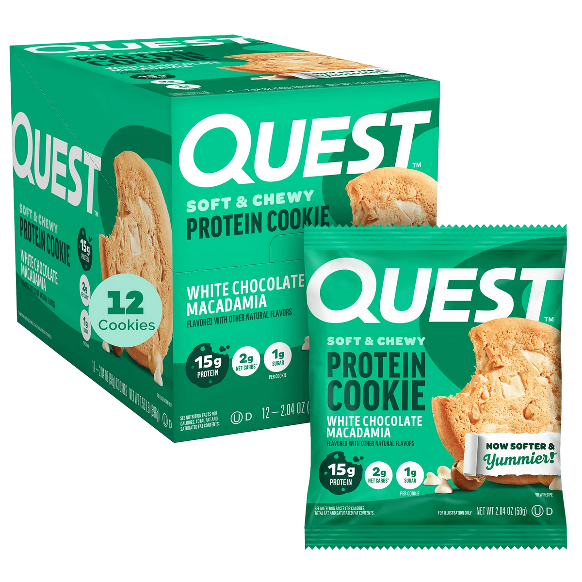 Quest Nutrition | Protein Cookie | 12/Box