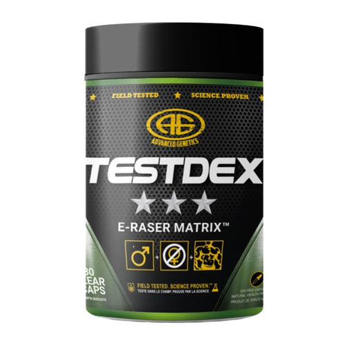 Advanced Genetics | TestDex | E-Raser Matrix | 30 Caps