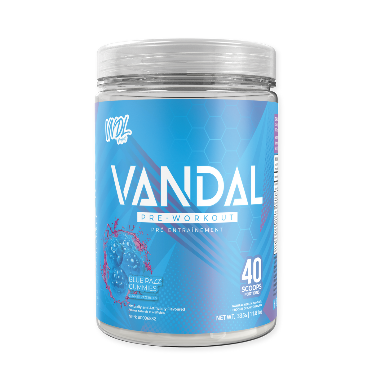 VNDL Project | Vandal | Pre-Workout | 40 Servings