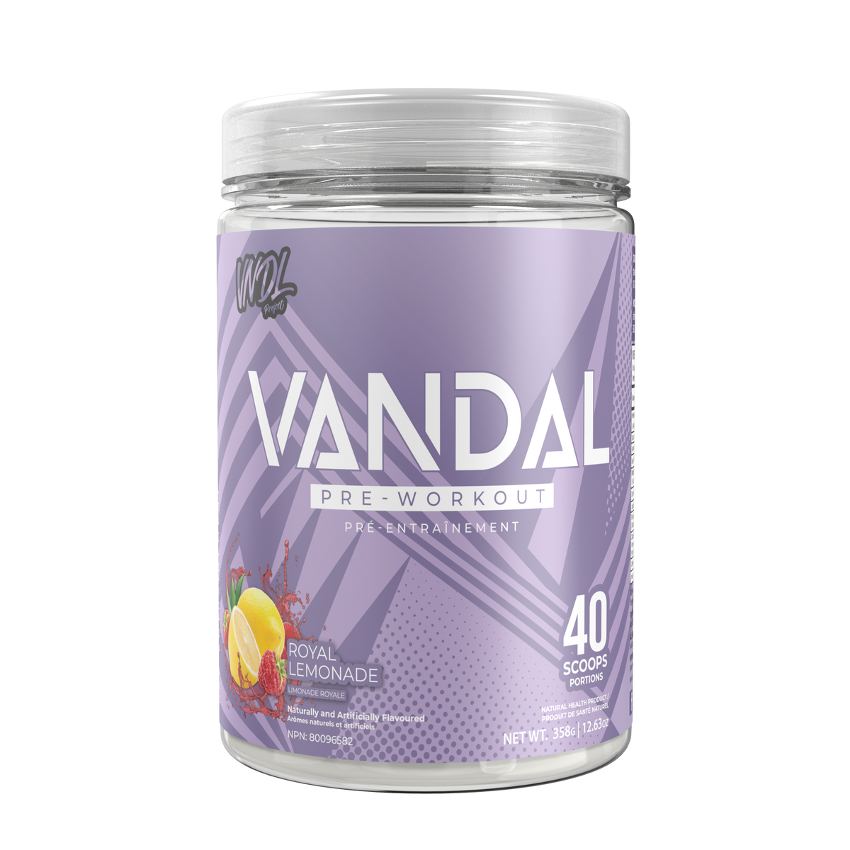 VNDL Project | Vandal | Pre-Workout | 40 Servings