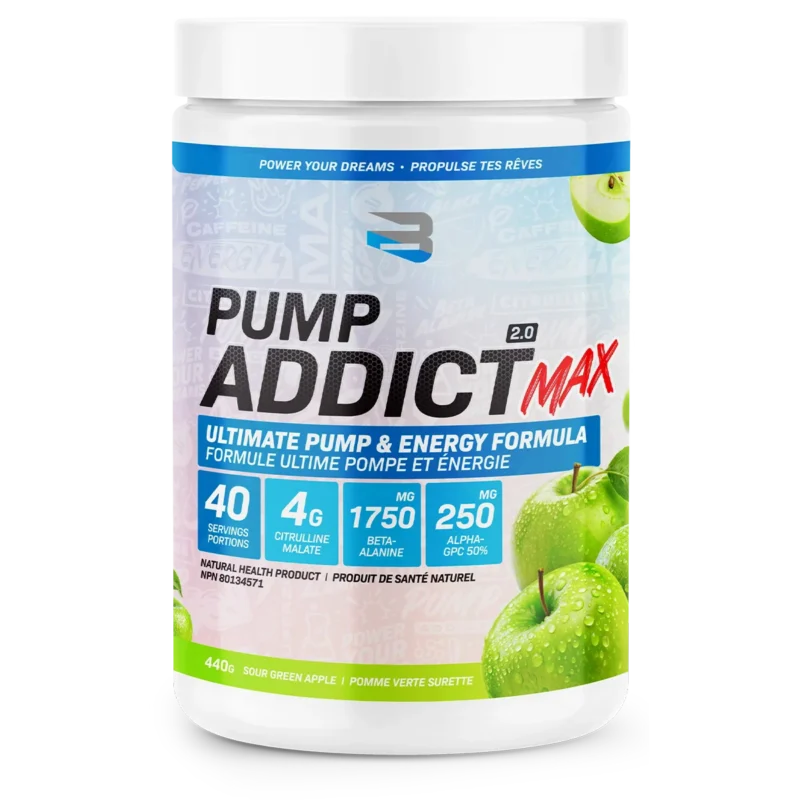 Believe | Pump Addict Max | Ultimate Pump and Energy Formula  | 40 Servings