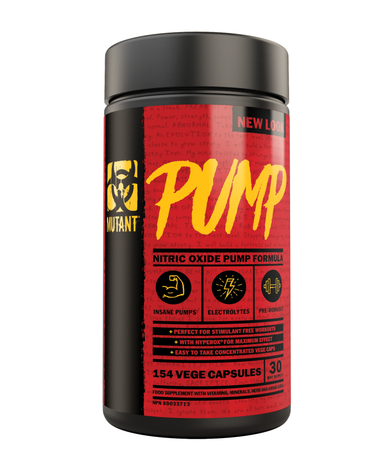 Mutant | Pump | 154 Caps