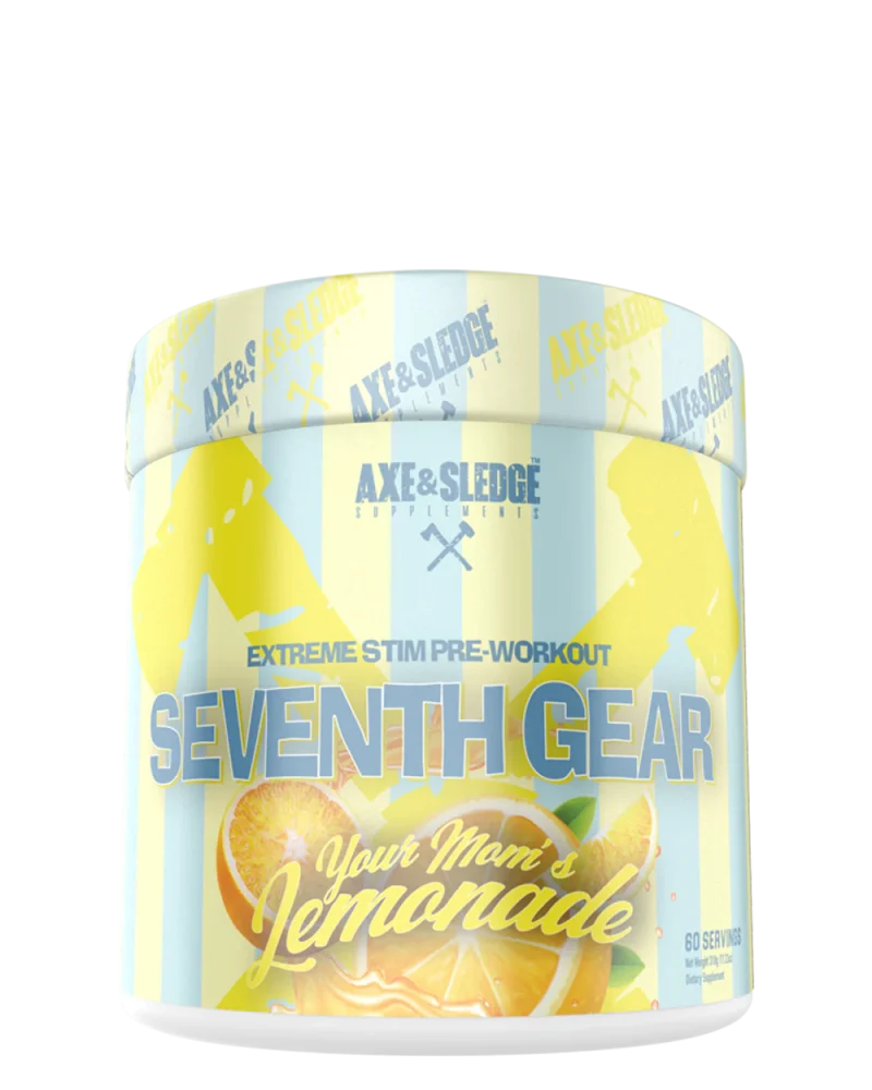 Axe & Sledge | Seventh Gear | High-Stim Pre-Workout | 60 Servings