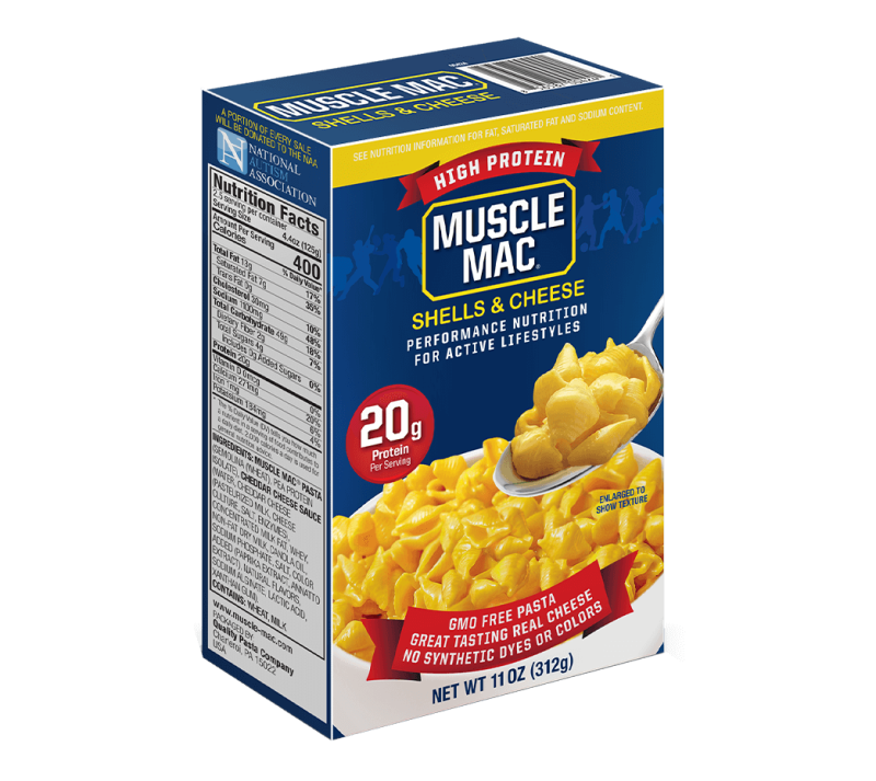 Muscle Mac | Deluxe Shells & Cheese