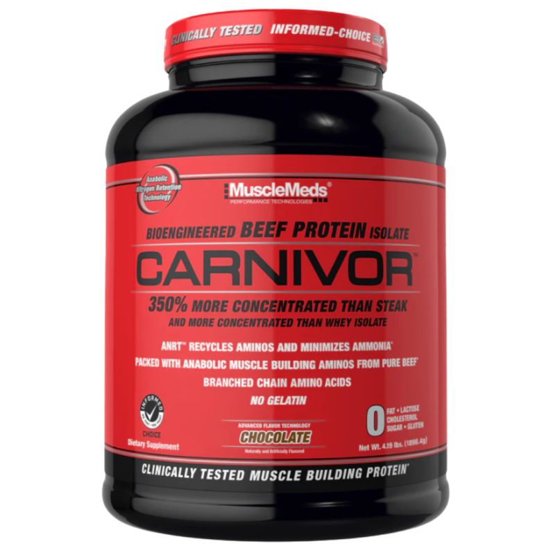 Muscle Meds Carnivor | 100% Beef Protein | 4LB