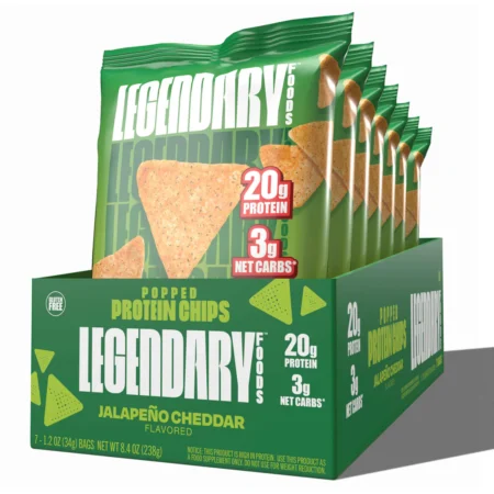 Legendary | Popped Protein Chips | 7/Box