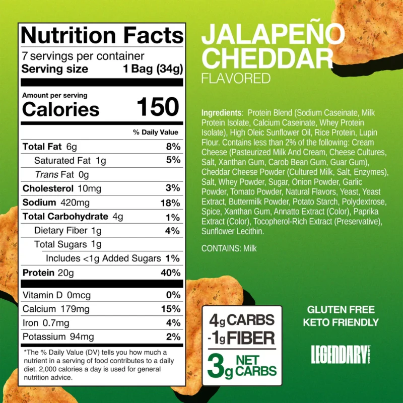 Legendary | Popped Protein Chips | Single - Image 5