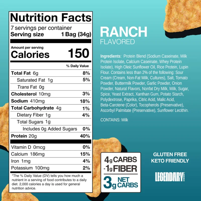 Legendary | Popped Protein Chips | Single - Image 8