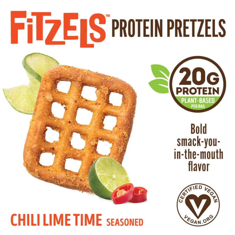 Lenny & Larry's | Fitzels | Protein Pretzels | Single - Image 3