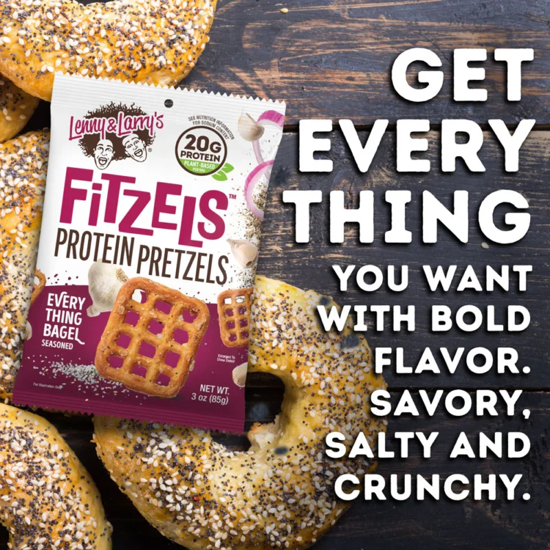 Lenny & Larry's | Fitzels | Protein Pretzels | Single - Image 8