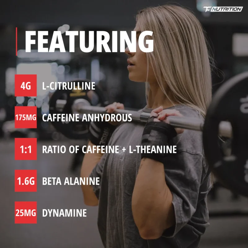 TC Nutrition | Batch 27 | LITE | Pre-Workout | 20 Servings - Image 3
