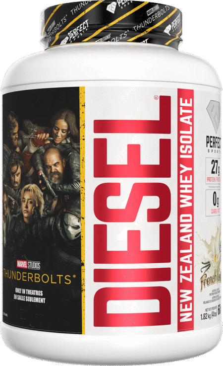 Perfect Sports | DIESEL® | New Zealand Whey Protein Isolate | 4lbs
