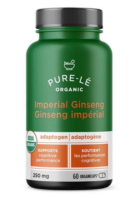 Purle - Le | Imperial Ginseng | Adaptogen | 60 Organicaps