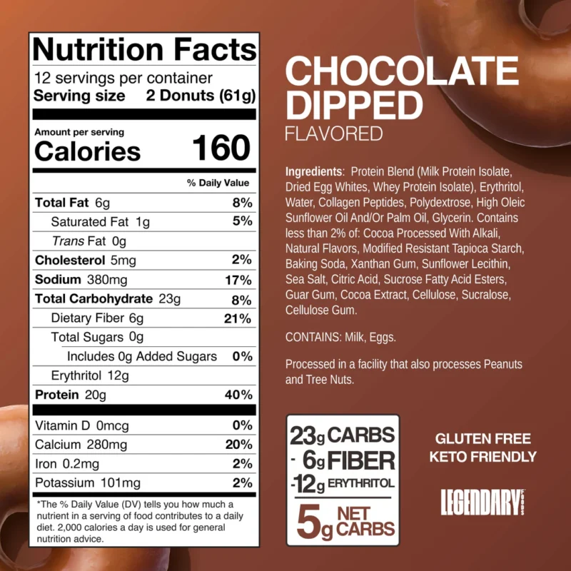Legendary Protein Donuts | Box of 12 - Image 2