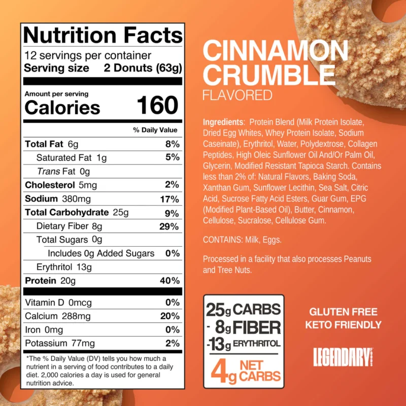 Legendary Protein Donuts | Box of 12 - Image 5