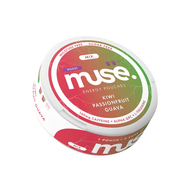 Muse | Energy Pouches | 140mg Caffeine