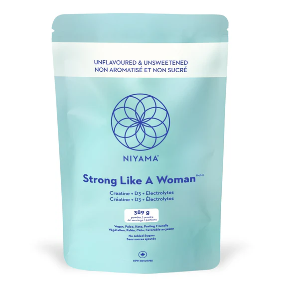Strong Like a Woman | Creatine + D3 + Electrolytes | 60 serving | Unflavoured